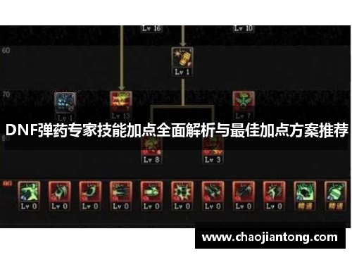 DNF弹药专家技能加点全面解析与最佳加点方案推荐